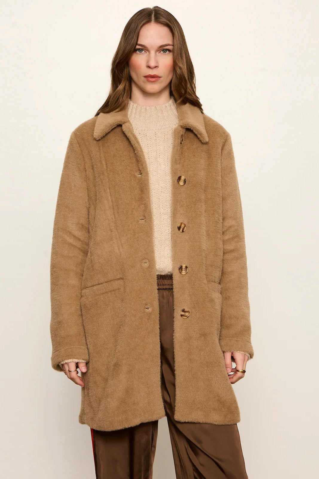 Hot Cocoa Upside Coat