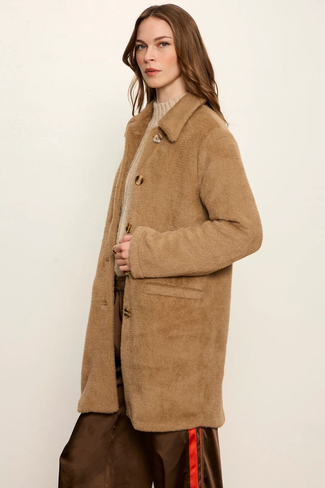 Hot Cocoa Upside Coat