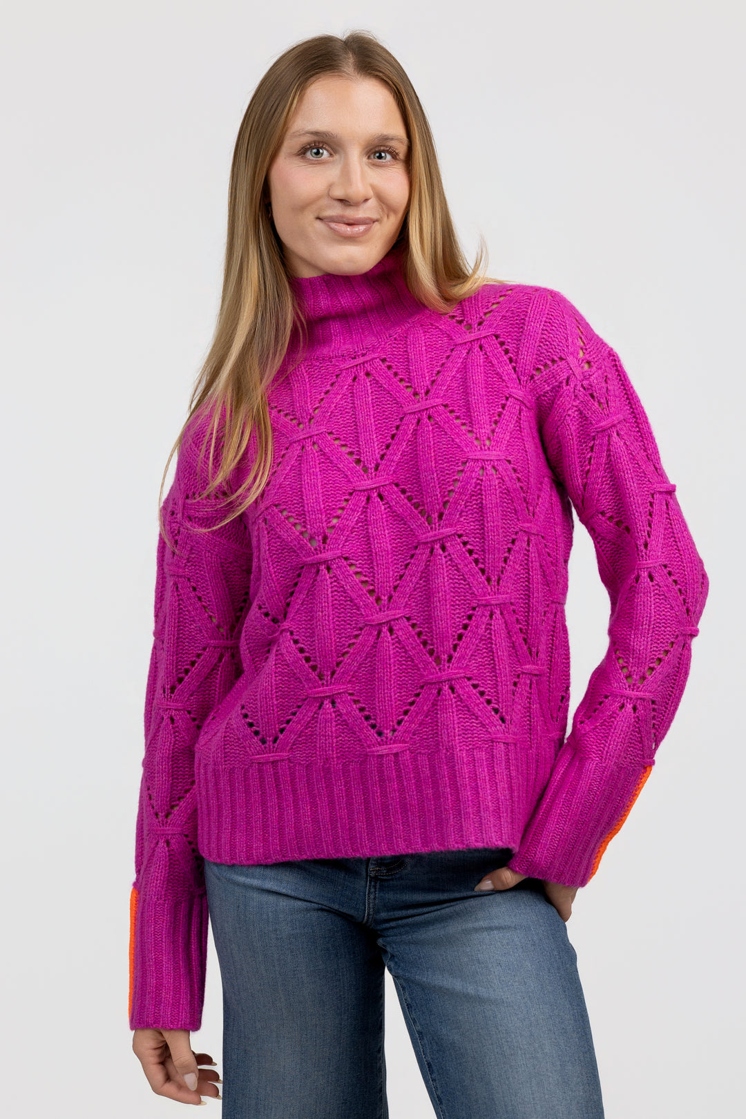 Hot Orchid The Standout Sweater