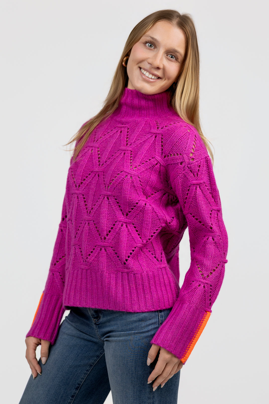 Hot Orchid The Standout Sweater