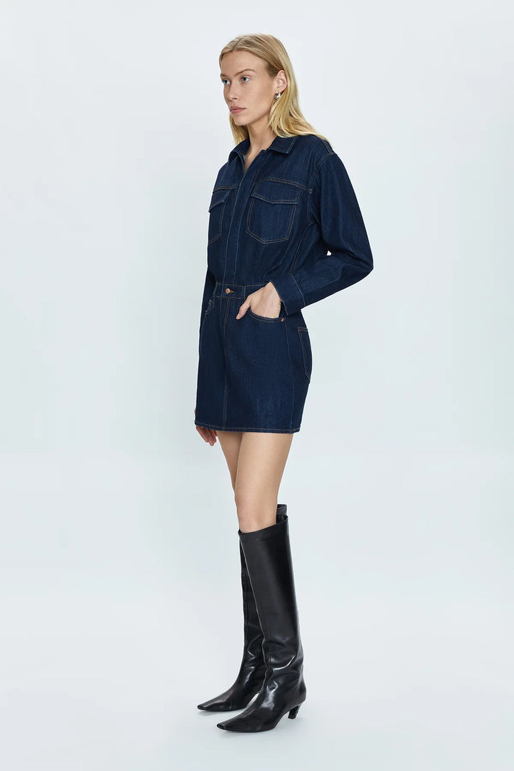 Iggy Nina Mini Denim Dress