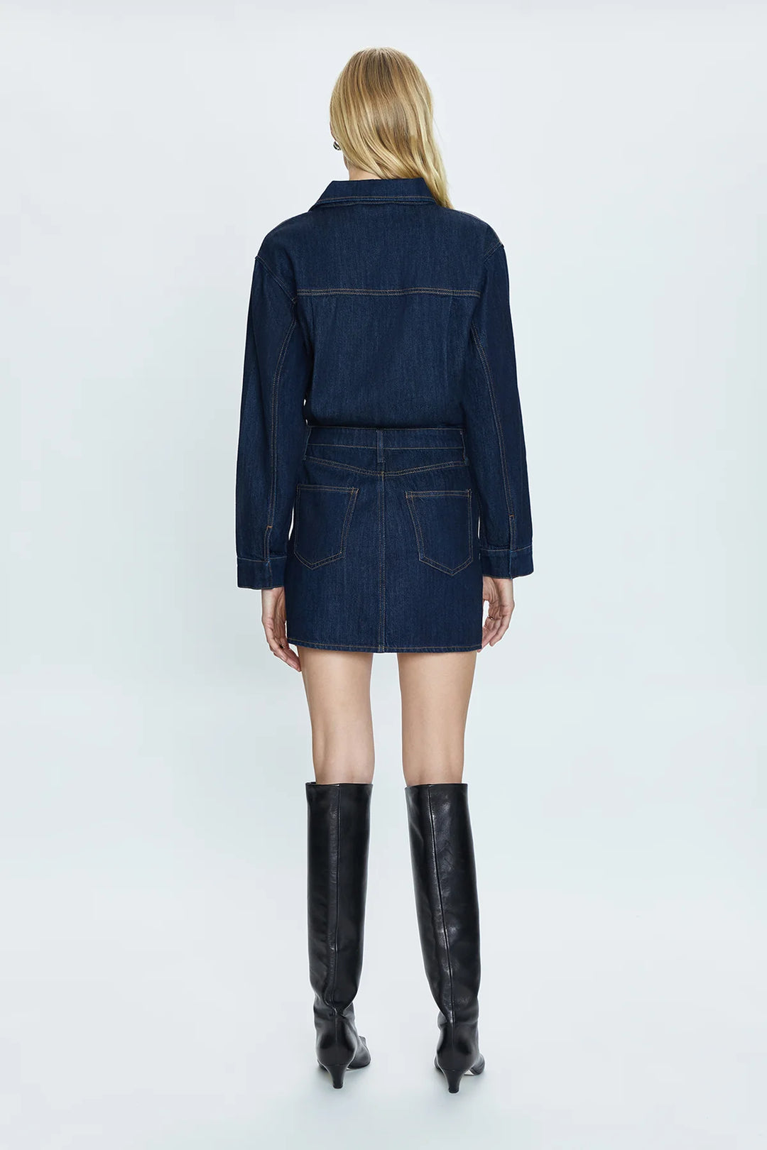 Iggy Nina Mini Denim Dress