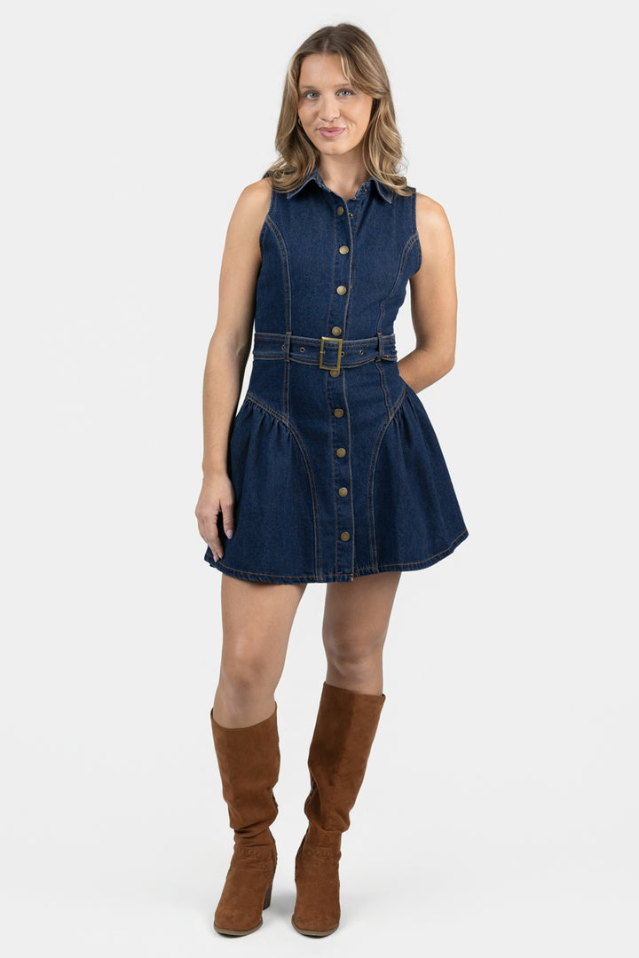 Indigo Paige Mini Dress