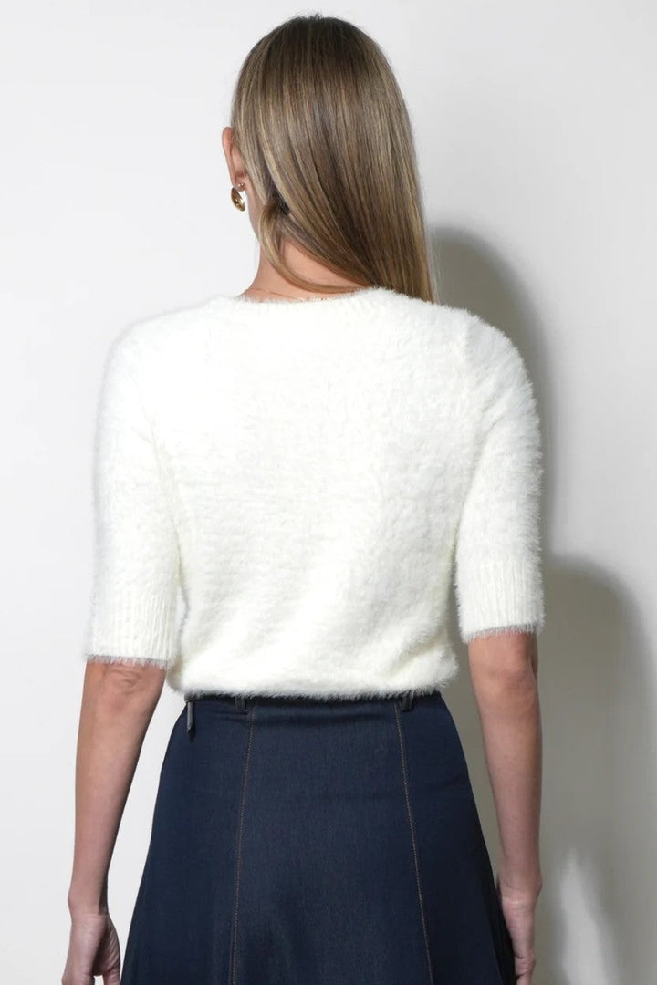 Ivory Odette Knit Top