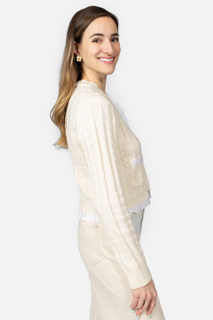 Ivory Serenity Cardigan