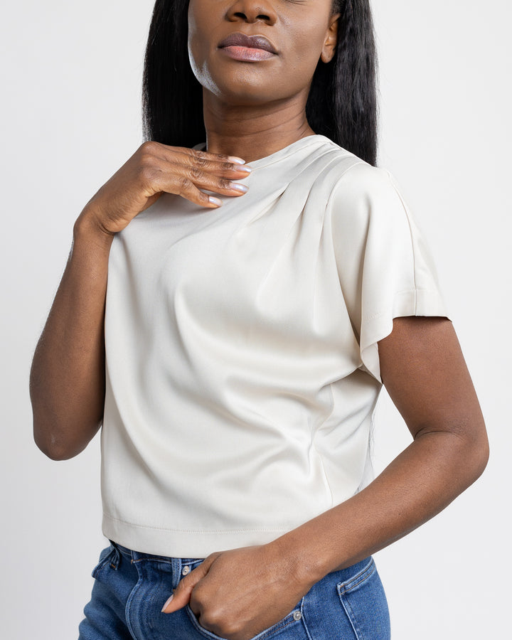 Ivory Dolman Sleeve Noah Top