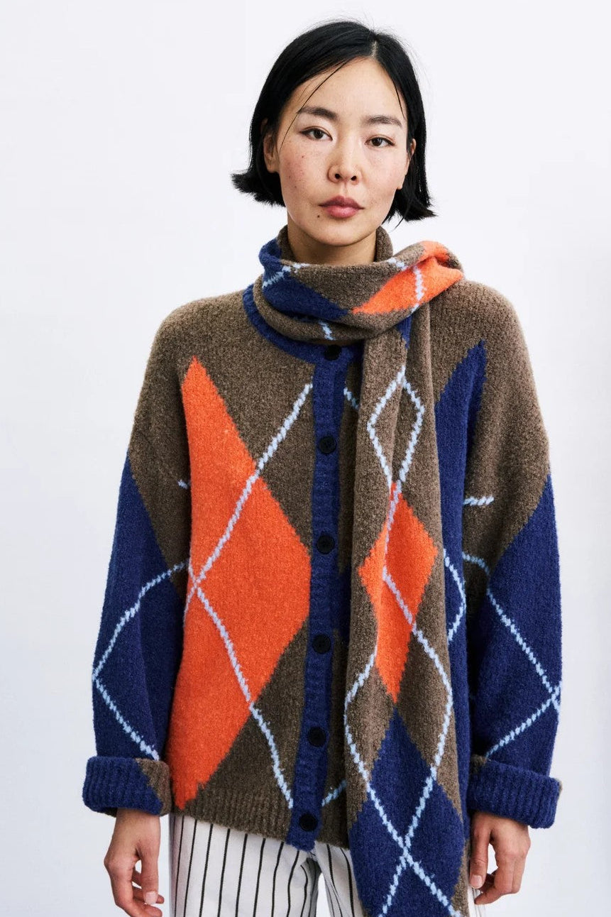 Kaki Bashira Scarf