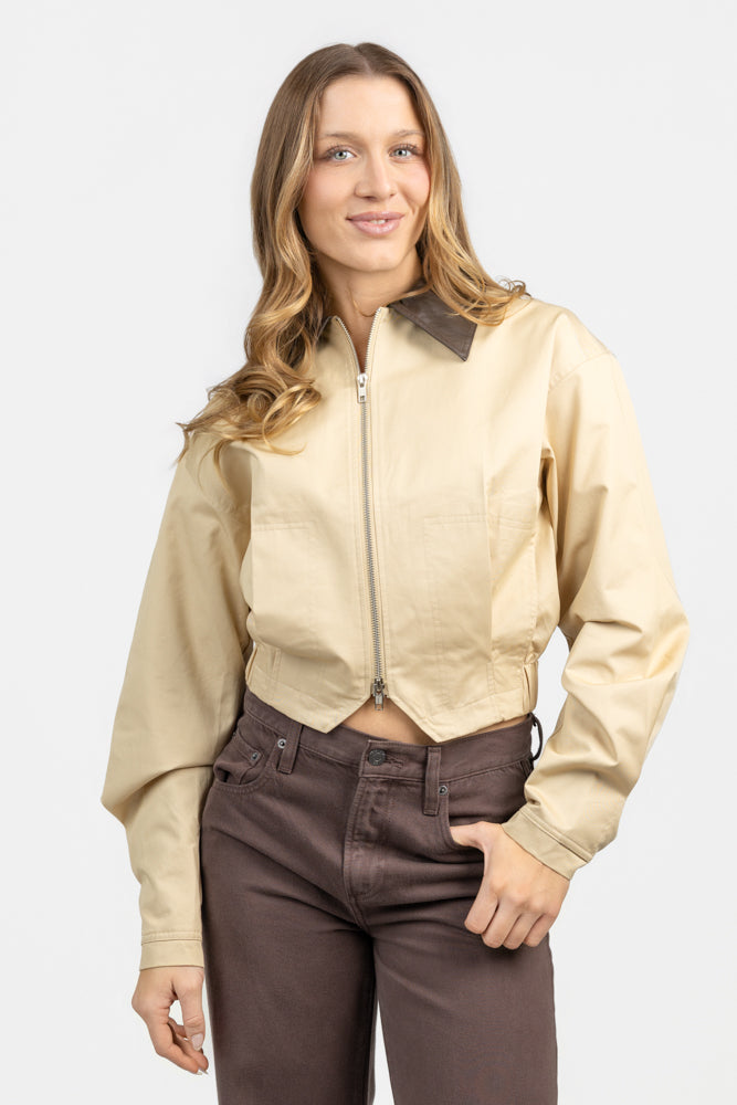 Khaki Brown Cecilla Jacket