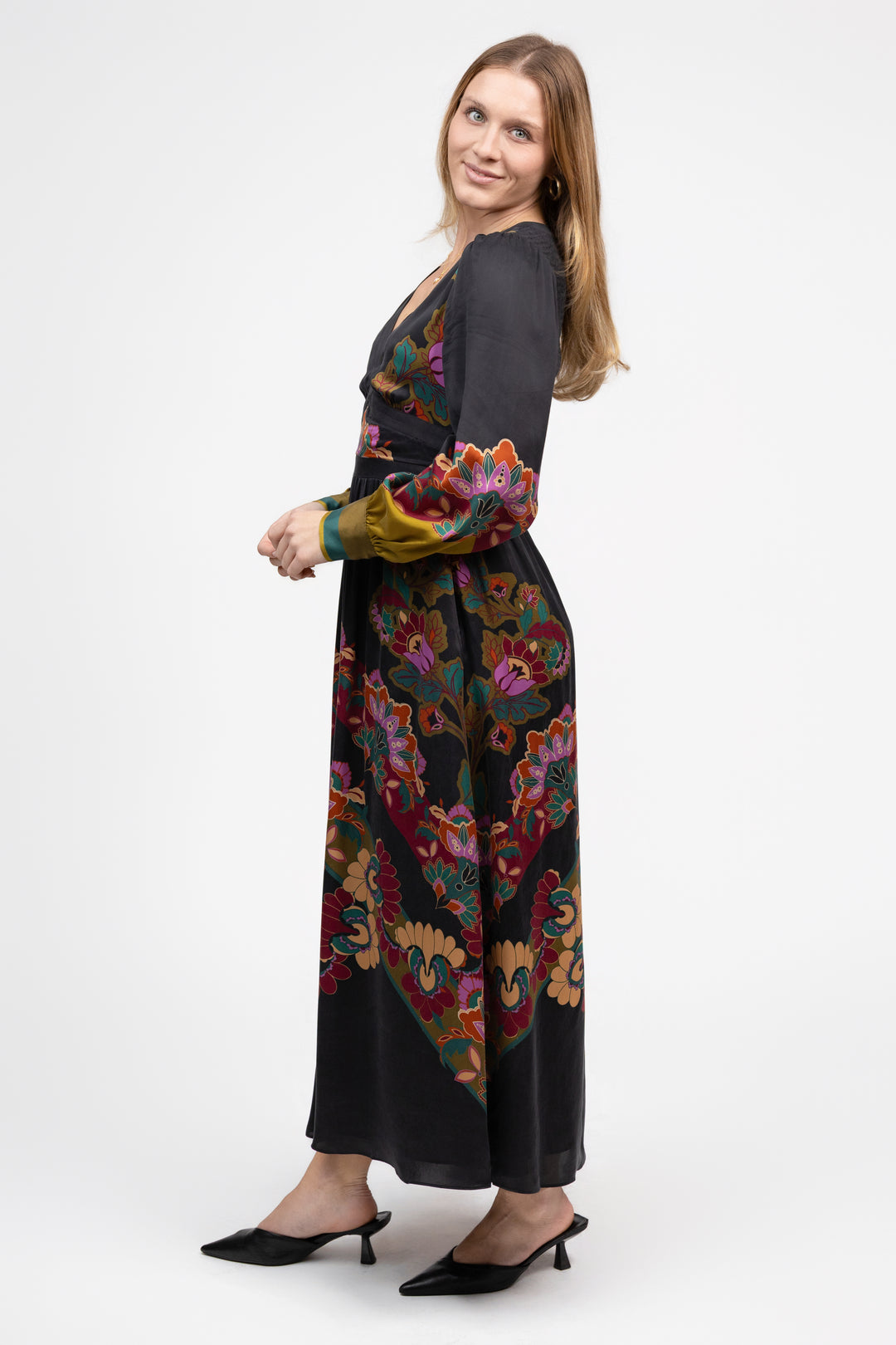 Lacquer Bush Lily Perle Dress