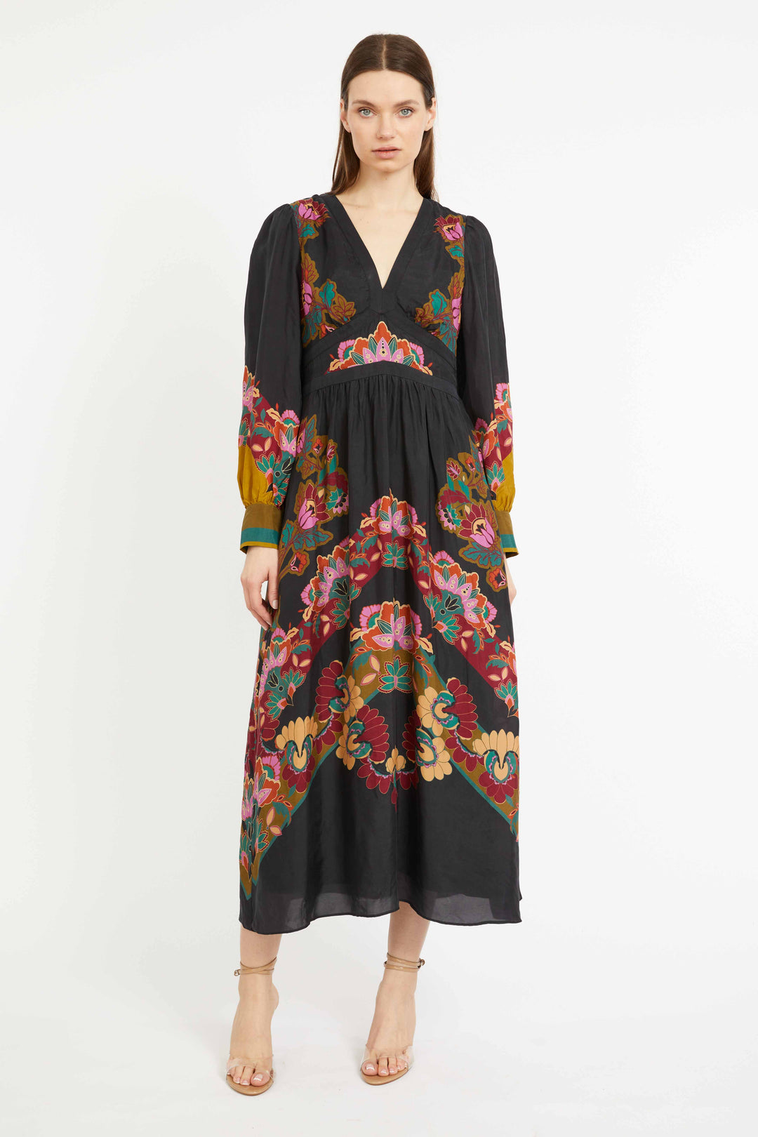 Lacquer Bush Lily Perle Dress