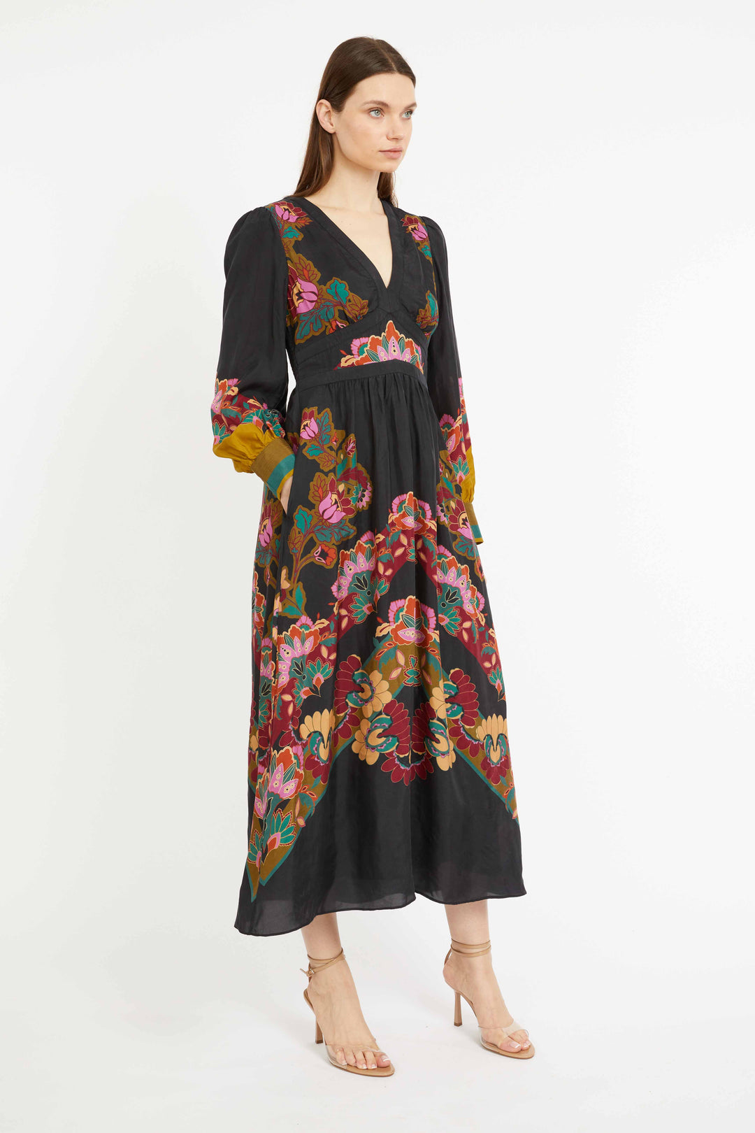 Lacquer Bush Lily Perle Dress