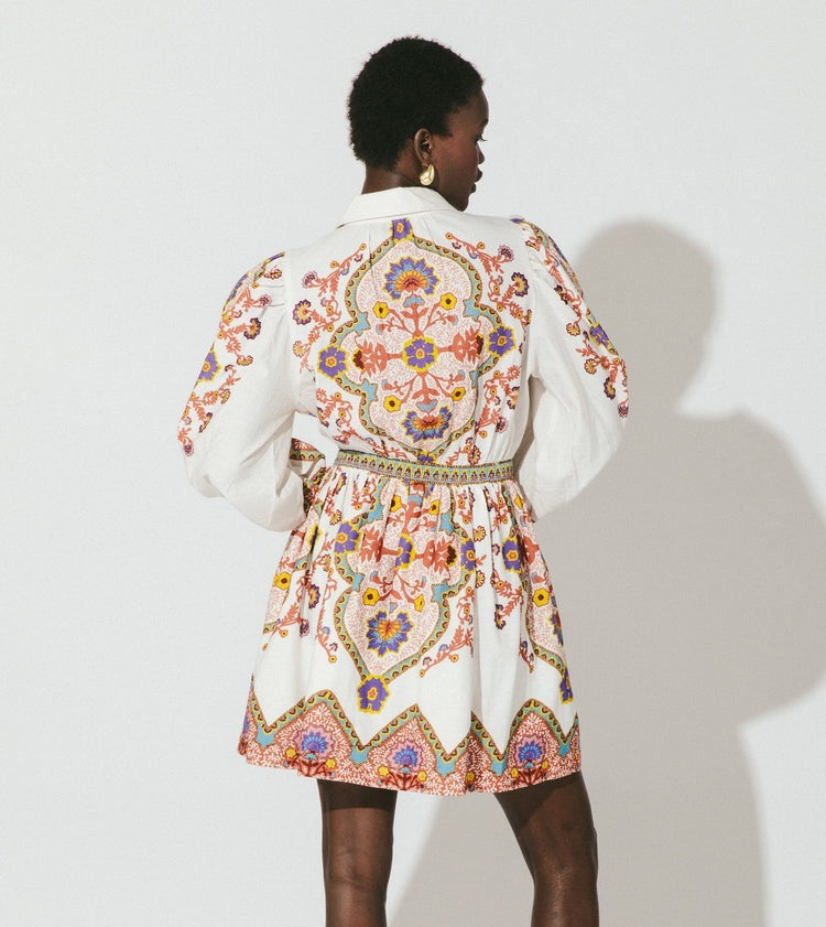 Lagos Print Leigh Mini Dress