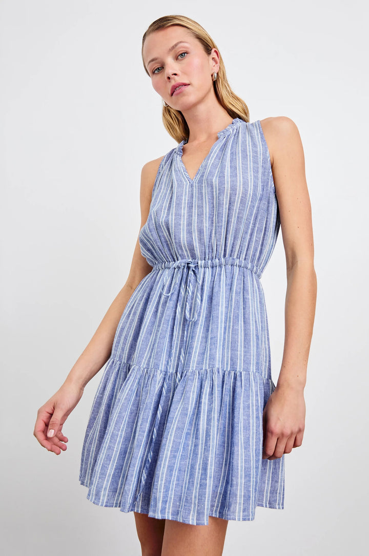 Lake View Stripe Albany Mini Dress