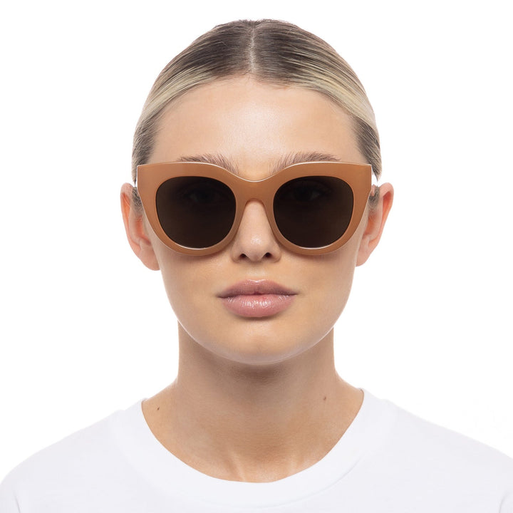 Le Specs Air Heart Caramel Sunglasses