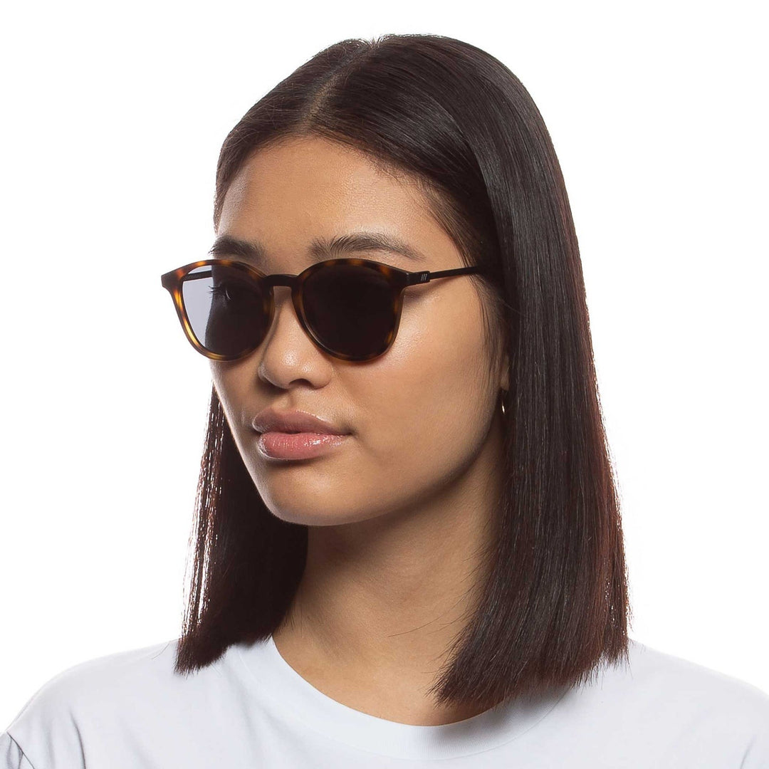 Le Specs Contraband Matte Tort Sunglasses