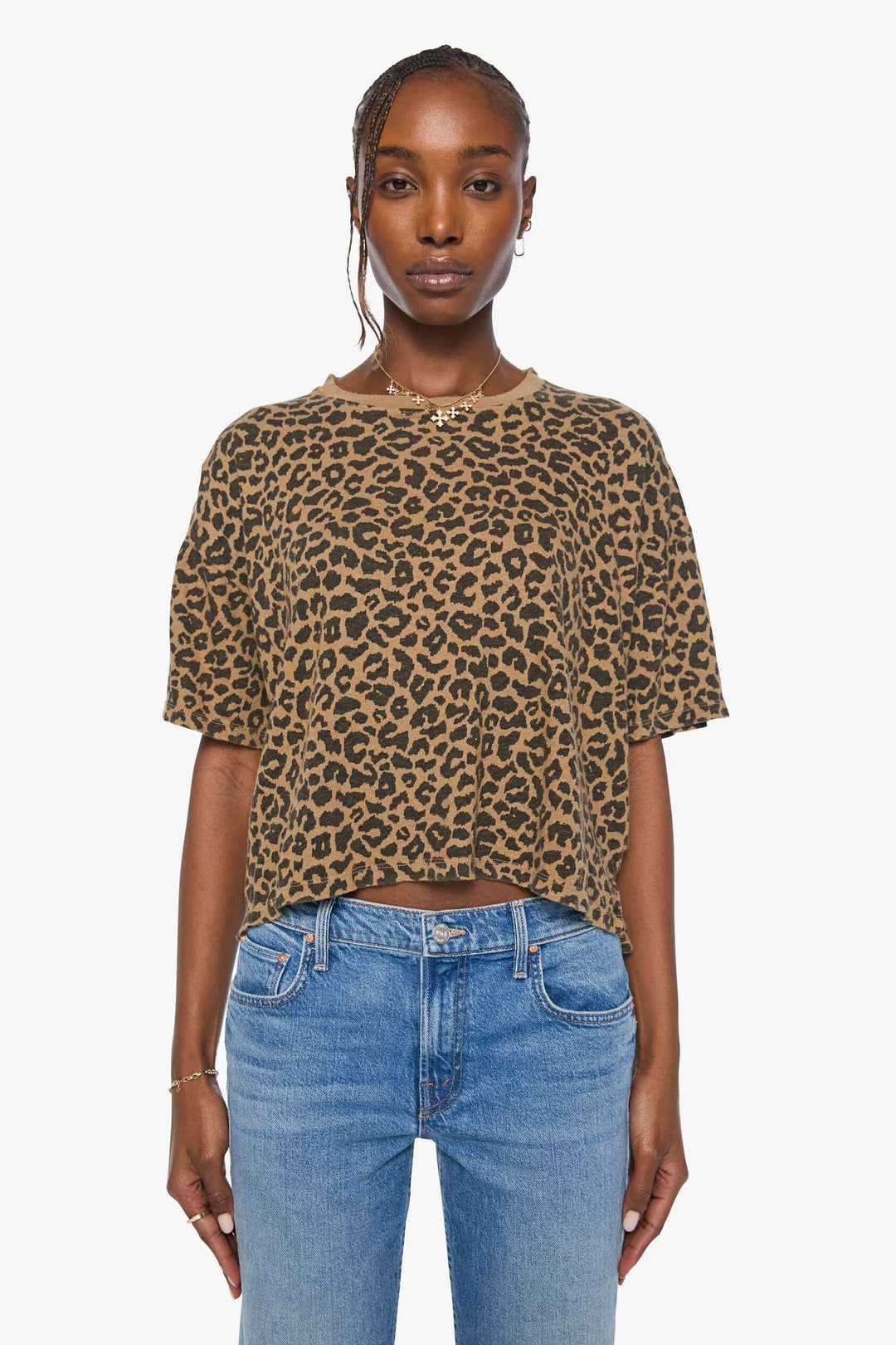 Leap Year The SS Boxy Ringer Tee