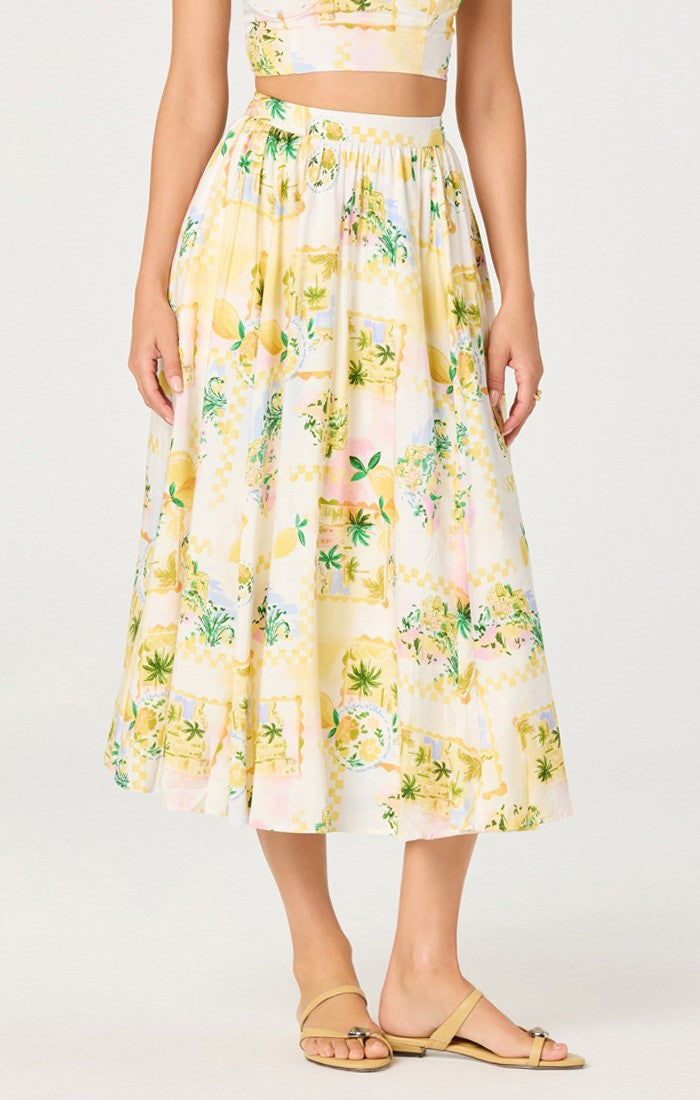 Lemon Paradise Kaleigh Skirt
