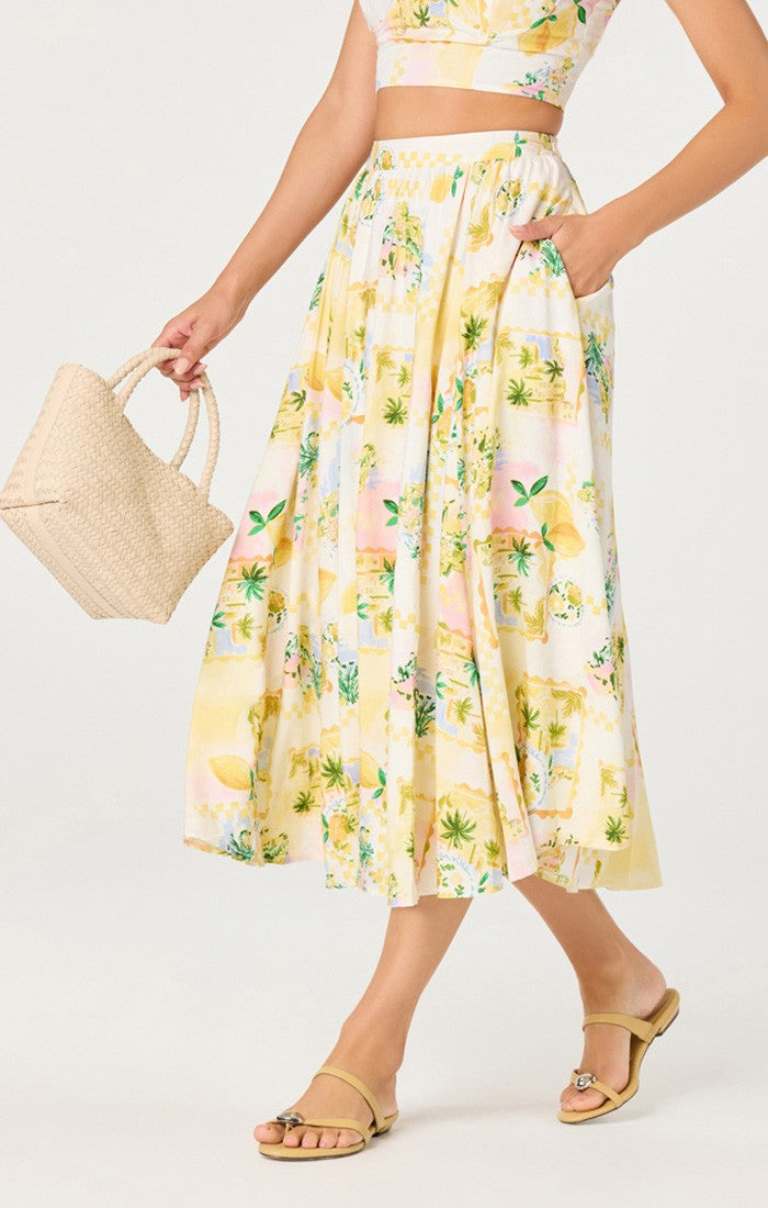 Lemon Paradise Kaleigh Skirt
