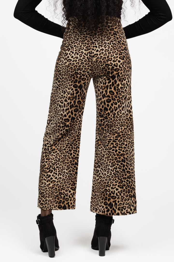 Leopard Rylee Cropped Pant