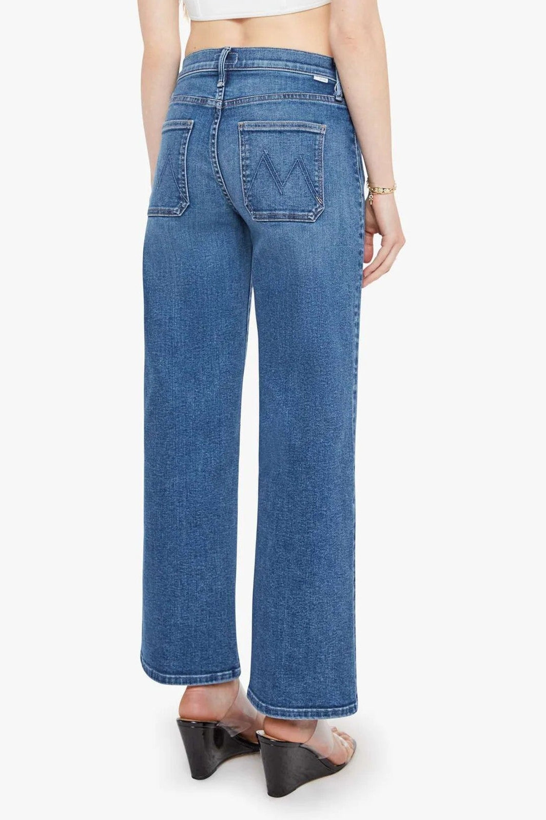 Lets Split Mid Rise Ankle Maven Jean