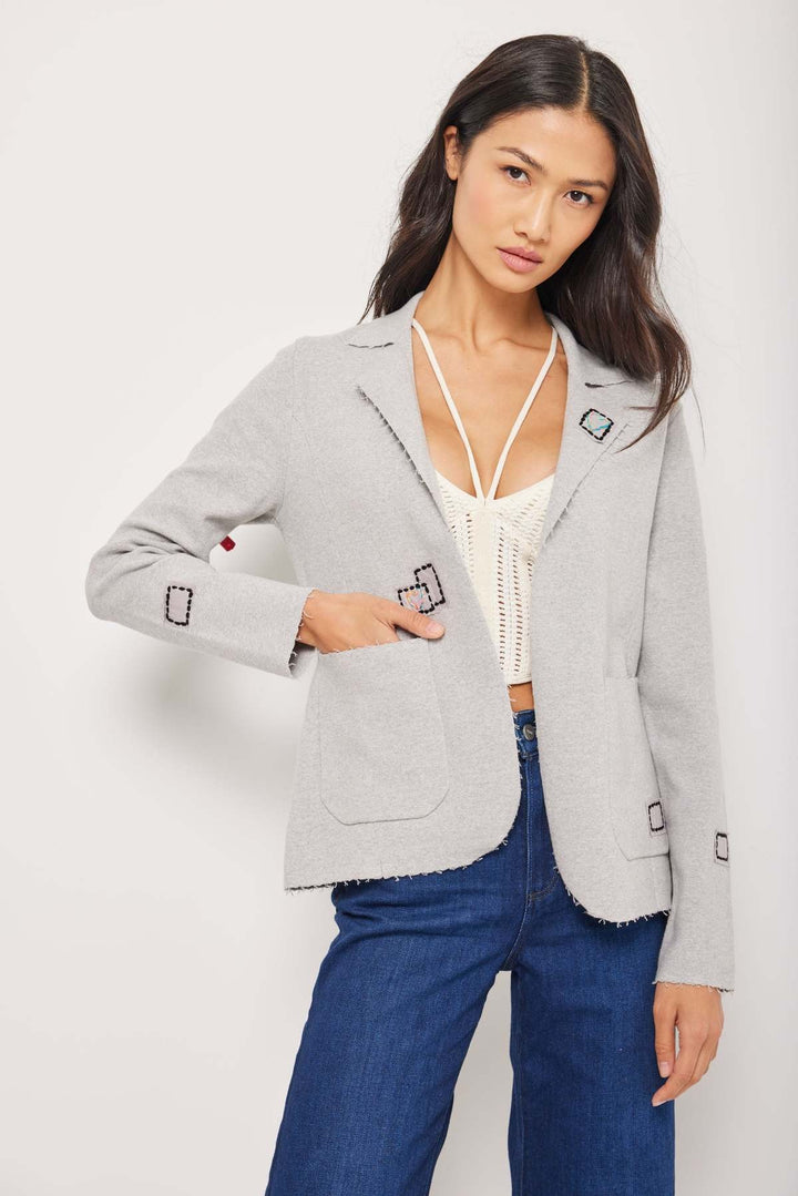 Light Grey Summer Blazin' Jacket