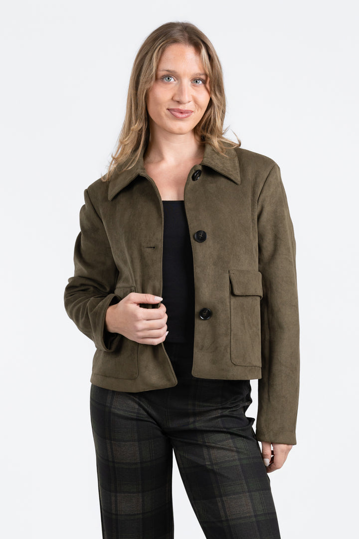 Light Kalamata Avid Suede Jacket
