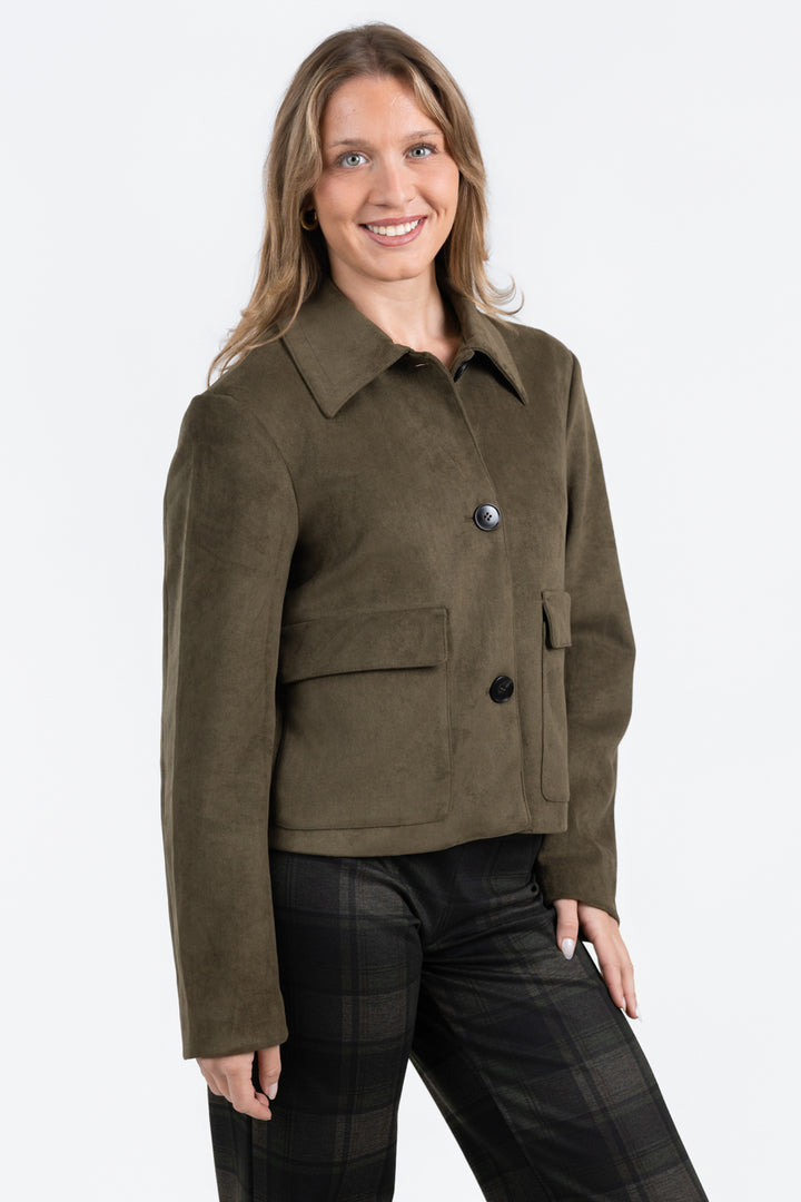 Light Kalamata Avid Suede Jacket