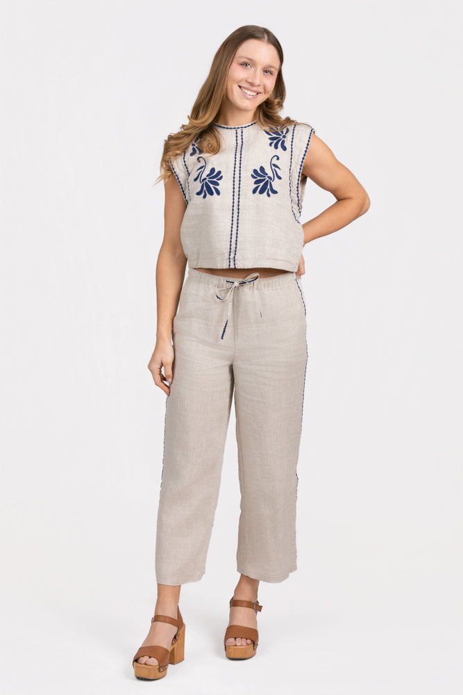 Light Beige Suza Pant