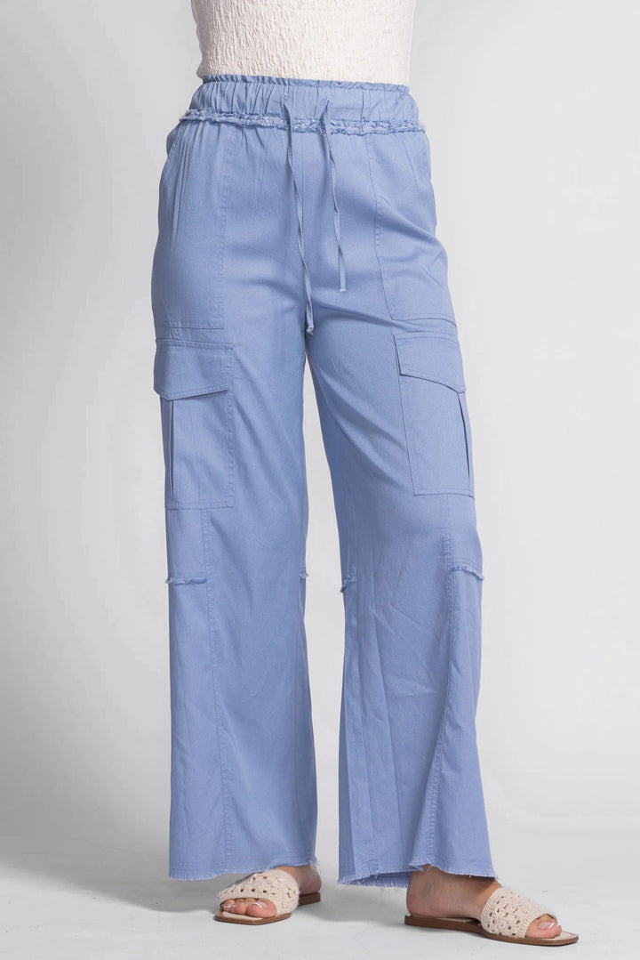 Light Blue Kristy Cargo Pant