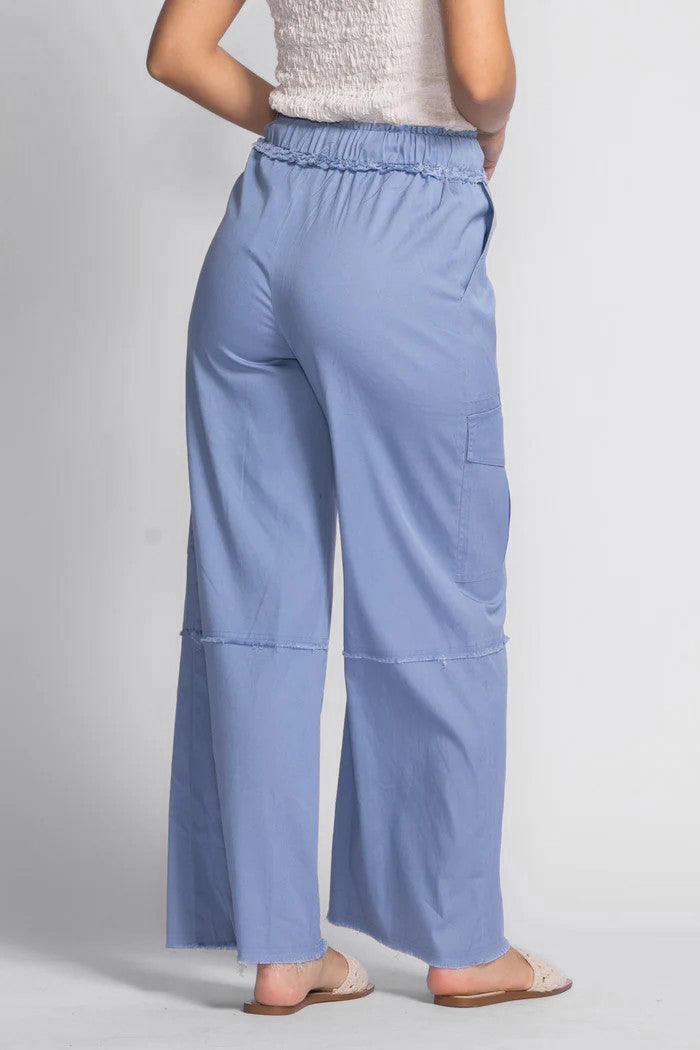 Light Blue Kristy Cargo Pant