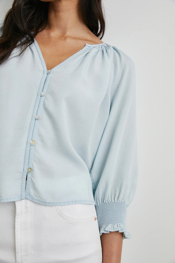 Light Vintage Blue Mariah Top
