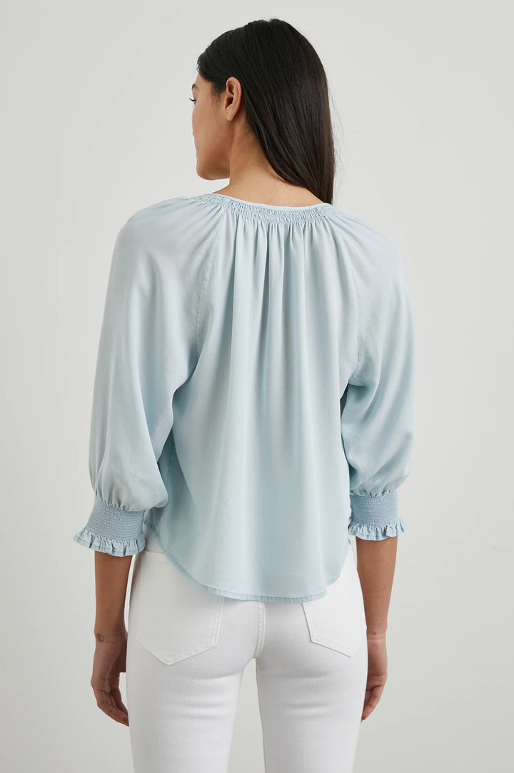 Light Vintage Blue Mariah Top