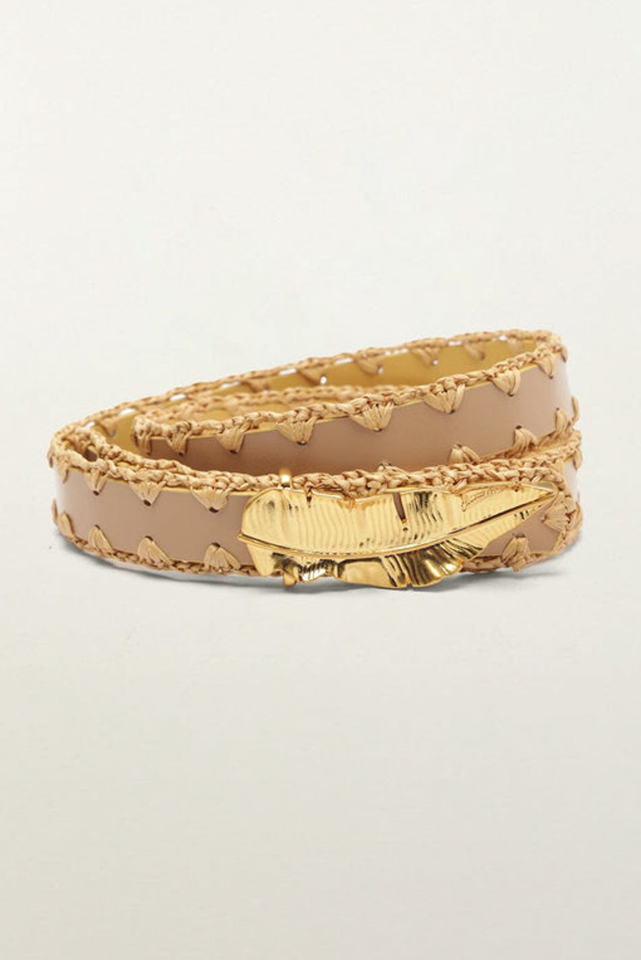 Light Yellow Double Side Belt