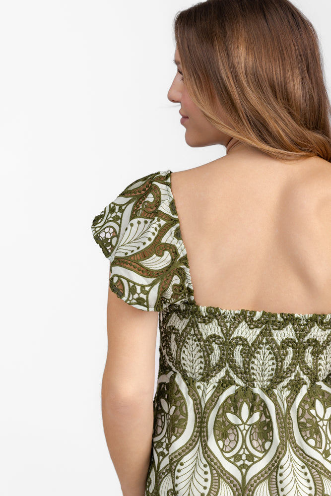 Loden Green Gwen Dress