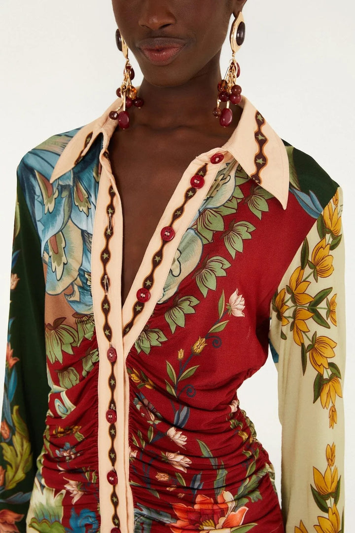 Lunar Boho Multicolor Blouse