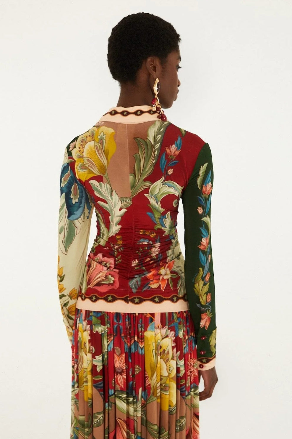 Lunar Boho Multicolor Blouse