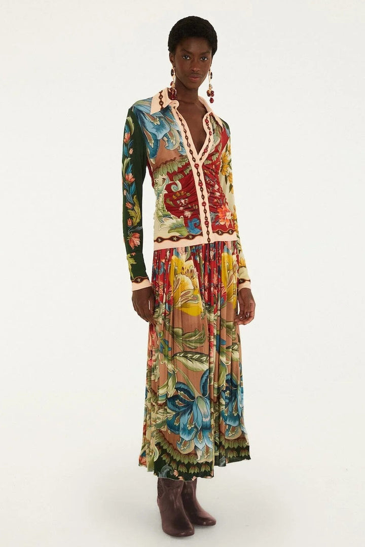 Lunar Boho Multicolor Blouse