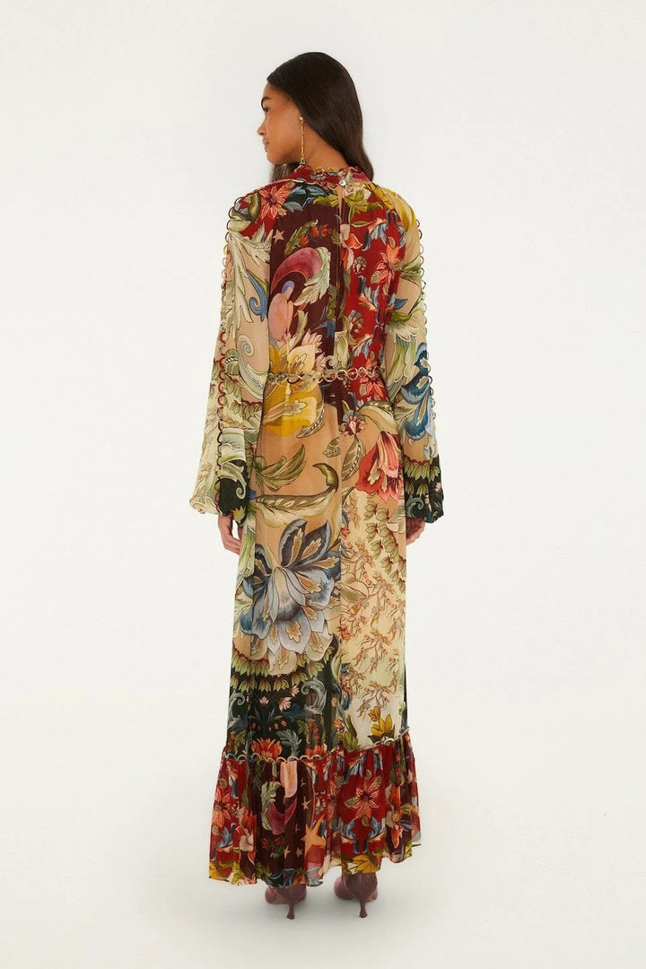 Lunar Boho Multicolor Maxi Dress