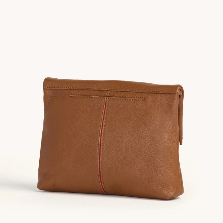Mahogany Pebble VIP Med Handbag