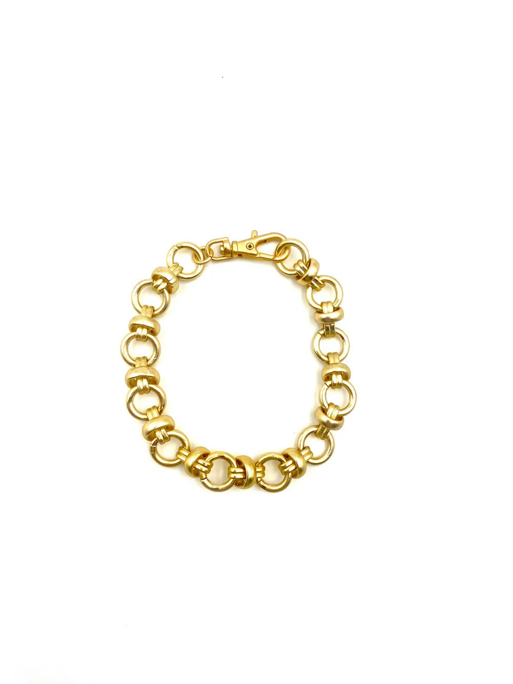 Matte Gold Mercury Bracelet