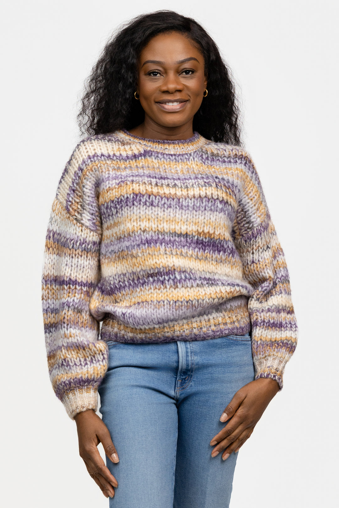 Mauve Mélange Sweater