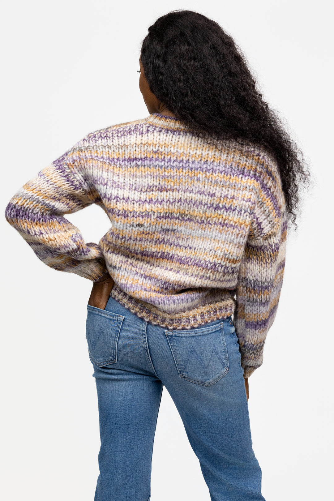 Mauve Mélange Sweater