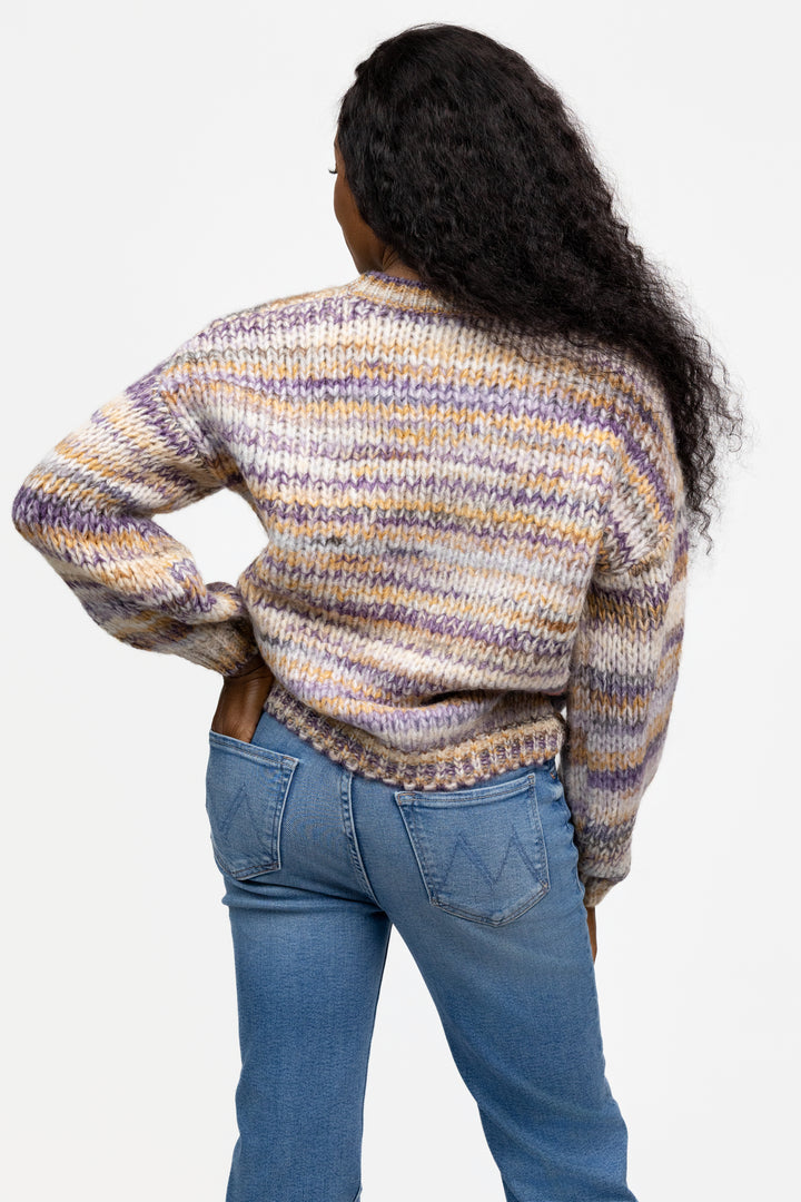Mauve Mélange Sweater
