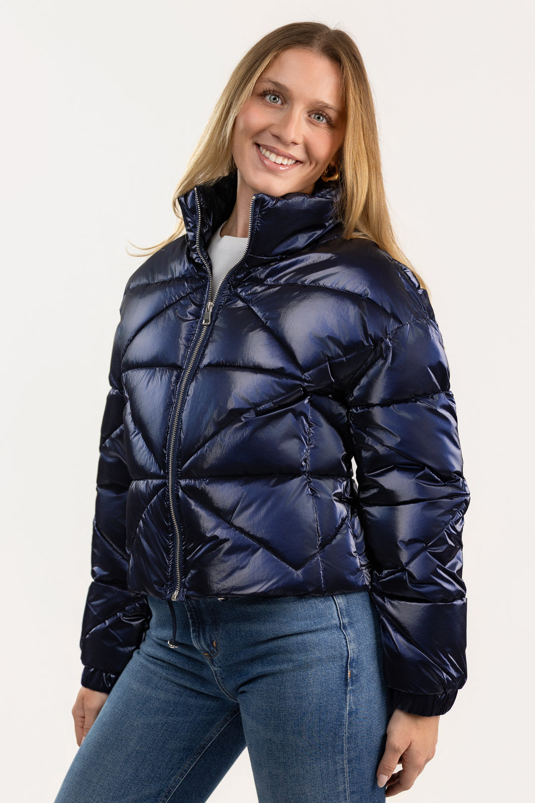 Midnight Blue Padded Jacket