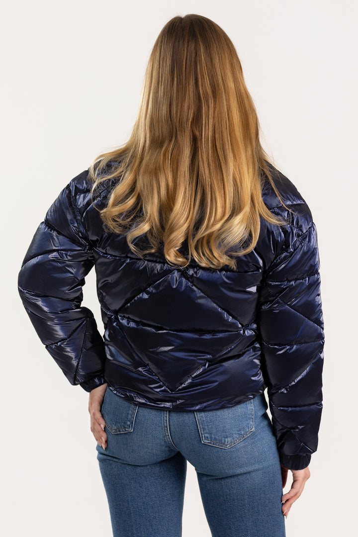 Midnight Blue Padded Jacket