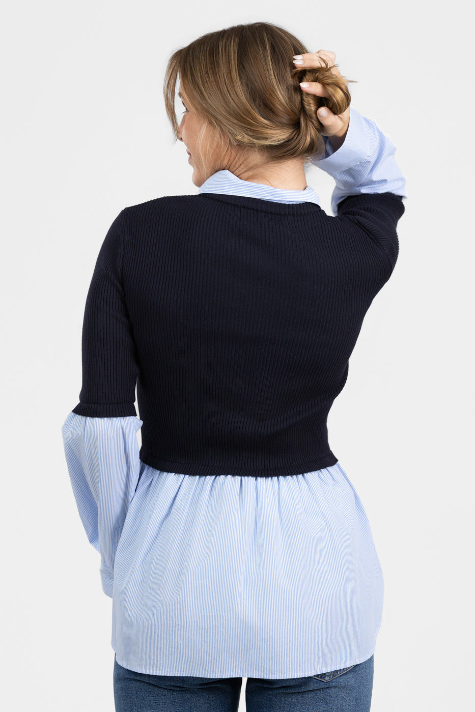 Midnight Lenny Knit Top