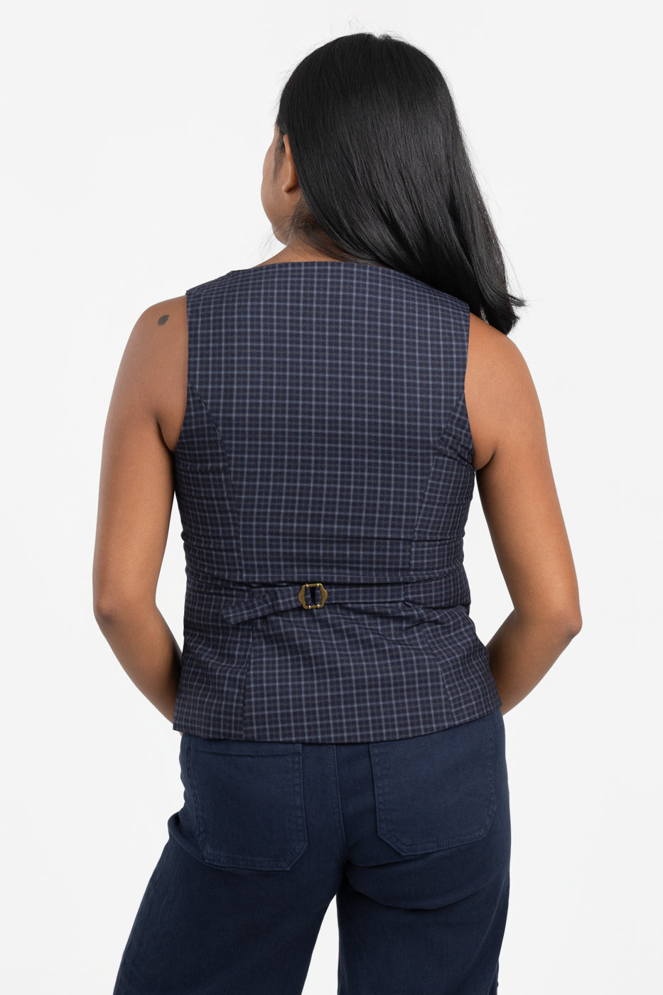 Midnight Petal Vest