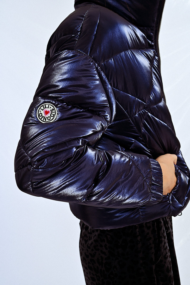 Midnight Blue Padded Jacket