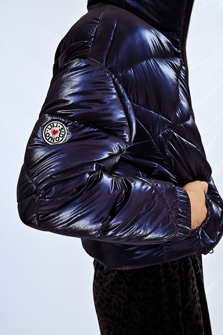 Midnight Blue Padded Jacket