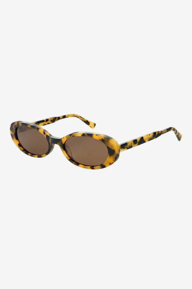 Milky Tortoise Mimi Oval Sunglasses